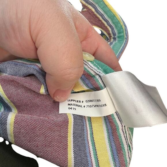 Ralph Lauren‎ Striped Oxford Butto Down Long Sleeve Shirt Multicolor Size XL - Picture 12 of 12